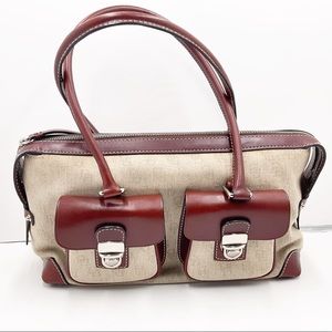 {Dooney & Bourke} Double Pocket Satchel